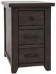 Jofran Inc. Madison County Harris Barnwood Power Chairside Table-0
