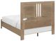 Whittier Wood® Furniture Bailey Almond Queen Panel Bed-3