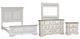 Liberty Furniture Abbey Park 4-Piece Antique White/Weathered Brown Queen Bedroom Set-0