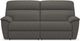 La-Z-Boy® Roman Grey PowerRecline™ Two-Seat Sofa with Power Headrest-0