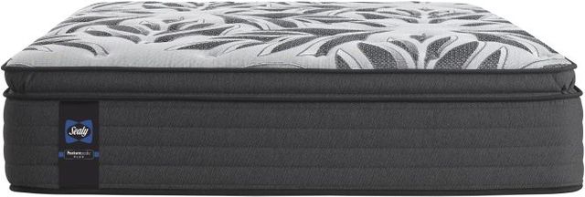 Sealy® Sunset Vista 15" Wrapped Coil Plush Euro Pillow Top King Mattress-1