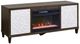 Martin Furniture Komodo Dark Brown Fireplace TV Stand-0