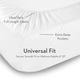 Malouf® Woven French Linen Smoke Split California King Sheet Set-5