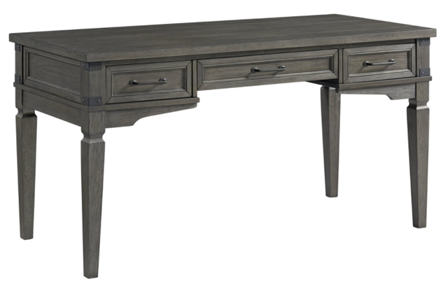 Intercon Foundry Brushed Pewter 60" Writing Desk-0