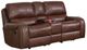 Furniture of America® Walter Brown Manual Reclining Loveseat-0