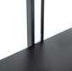 A & B Home Black Vertical Shelving Stand with Light-4