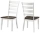 Intercon Kona Gray/White Dining Chair-2