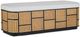 Currey & Company Anisa Black/Muslin Storage Bench-0