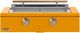 Caliber™ Rockwell Social 2-Burner Saffron Built-In Natural Gas Grill with Gold Hardware-0