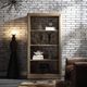 ACME Furniture Jennavieve Gold Bookshelf-1
