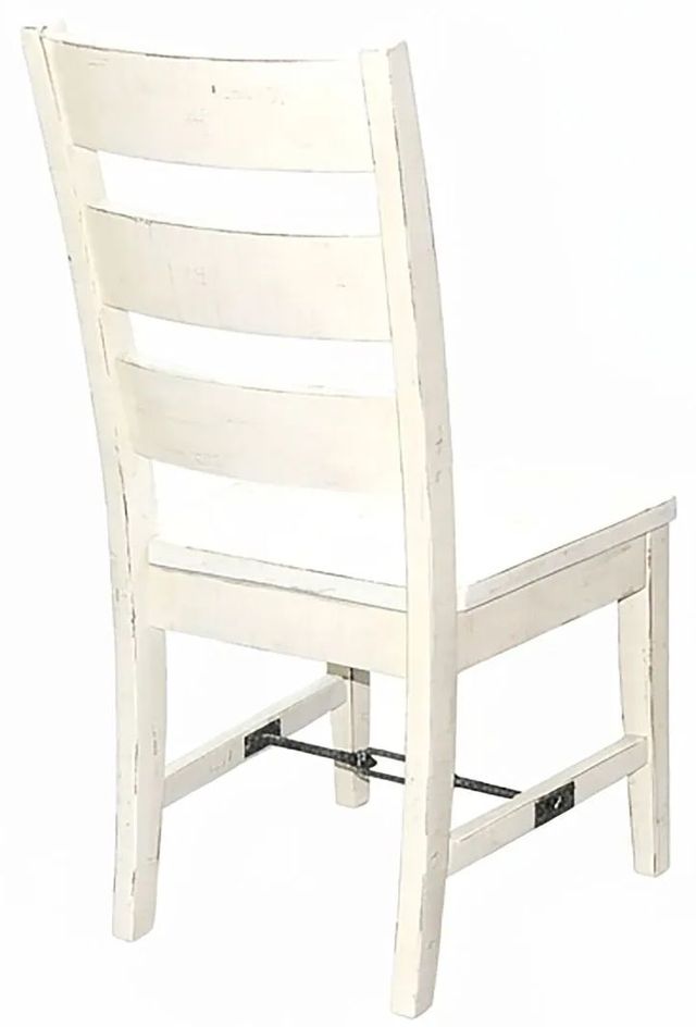 Sunny Designs™ Marina White Sand Ladderback Dining Chair with Turnbuckle-3