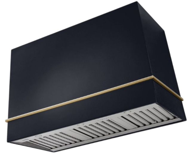 AGA Loge 48" White Wall Mounted Range Hood with Polished Chrome Trim-0
