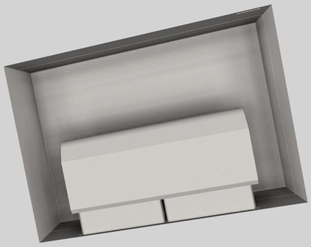 Vent-A-Hood® 30" Stainless Steel Contemporary Wall Mounted Range Hood-6