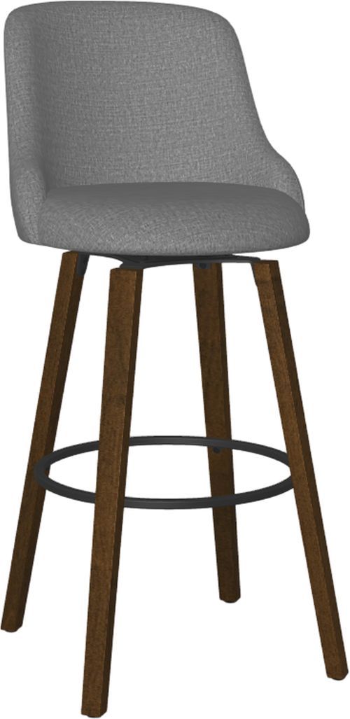 Amisco Customizable Diaz Swivel Bar Stool-0