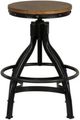 Powell® Haywood 2-Piece Black/Brown Counter Stool Set-4