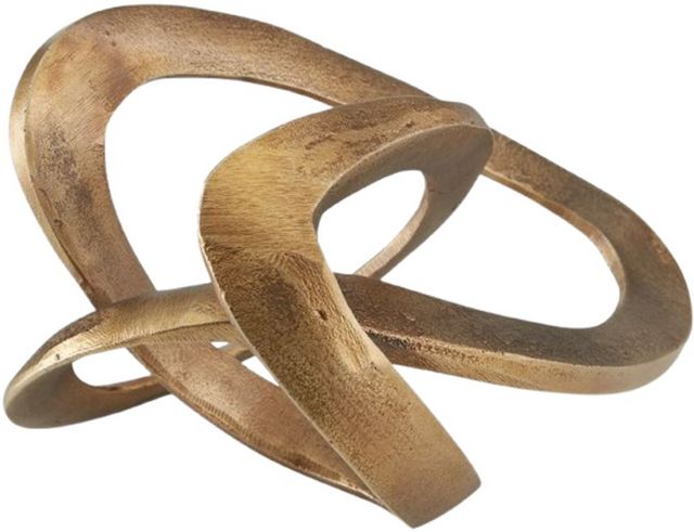 Signature Design by Ashley® Dunnruck Antique Brass Sculpture-0