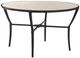Century® Customizable Andalusia Stone Top Round Dining Table Aluminum Base-0