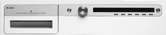 ASKO Logic 2.8 Cu. Ft. White Front Load Washer-1