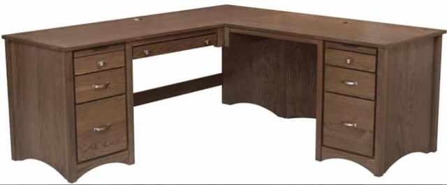 Wolfcraft Furniture Mcmillan Black L-Shaped Desk-0