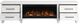 Legends Home Real Cozy Sonoma Jasmine White 98" Fireplace Console-4