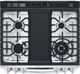 LG 30" PrintProof™ Stainless Steel Slide In Gas Range-2