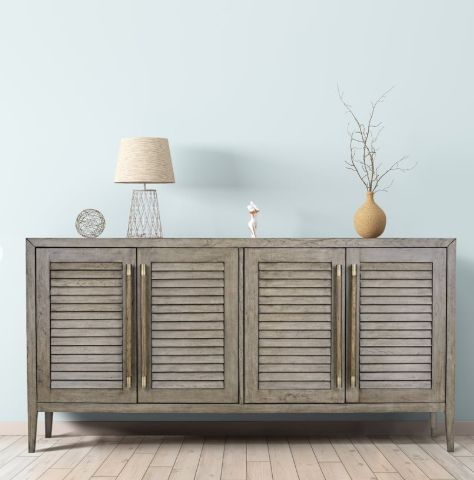 YHD Gemi Brown 4-Door Cabinet-2