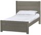 Crate Designs™ Furniture WildRoots Storm 43" Twin Extra-long Youth Panel Bed-0