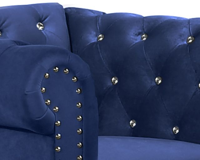 New Classic® Home Furnishings Emma Blue Crystal Chair-3