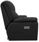 La-Z-Boy® Morrison Indigo Power Reclining Loveseat with Console, Headrest, and Lumbar-3