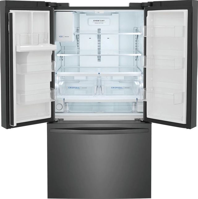 Frigidaire® 27.8 Cu. Ft. Black Stainless Steel French Door Refrigerator-2