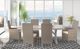 Signature Design by Ashley® Beachcroft 7 Piece Beige Outdoor Dining Set-4