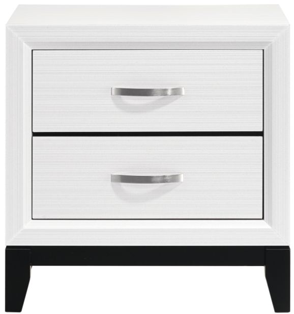 Homelegance® Davi White Nightstand-2