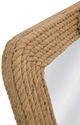 Bassett Mirror Nautical Rope Brown Wall Mirror-2