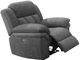 Coaster® Bahrain Charcoal Upholstered Power Glider Recliner-0