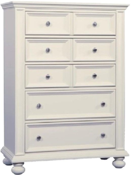 Winners Only® Cape Cod Eggshell White Drawer Chest-0