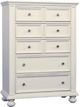 Winners Only® Cape Cod Eggshell White Drawer Chest-0