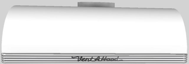 Vent-A-Hood® 30" White Retro Style Under Cabinet Range Hood-0