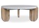Moe's Home Collection Wunder White Coffee Table-1