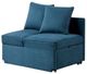 Furniture of America® Woburn Blue Convertible Chair-2