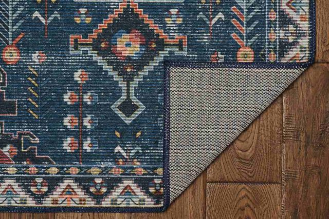 Linon Washable Larson 5'x7' Area Rug-3