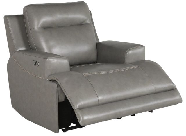 Signature Design by Ashley® Goal Keeper Gray Power Recliner-2