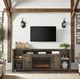 Legends Home Joshua Creek Barnwood 84" Super Fireplace-1