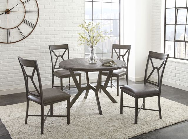 Steve Silver Co. Alamo 5-Piece Grey Dining Set-0