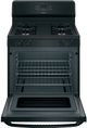 Hotpoint® 30" Black Freestanding Gas Range-1