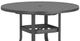 Homecrest™ Outdoor Living Customizable Latitude Aluminum Round Outdoor Balcony Table-1