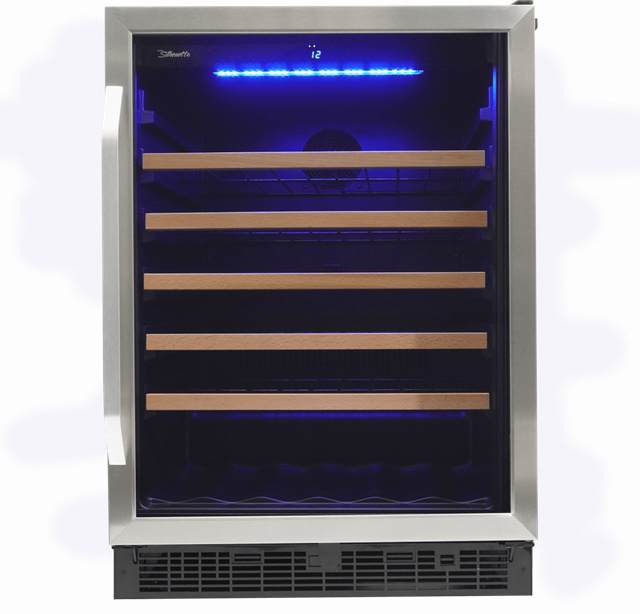 Silhouette® Professional™ Stilton 24" Stainless Steel Wine Cooler-0