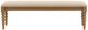 Dovetail Furniture Marcellina Beige/Natural Bench-1