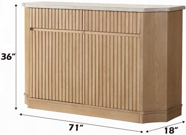 ACME Furniture Qwin Oak Server-3