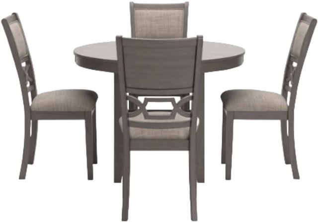Signature Design by Ashley® Wrenning 5-Piece Gray Dining Table Set-1