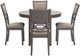 Signature Design by Ashley® Wrenning 5-Piece Gray Dining Table Set-1